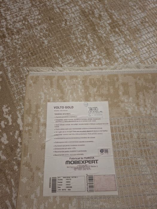 Covor 200x290 vascoza si acril