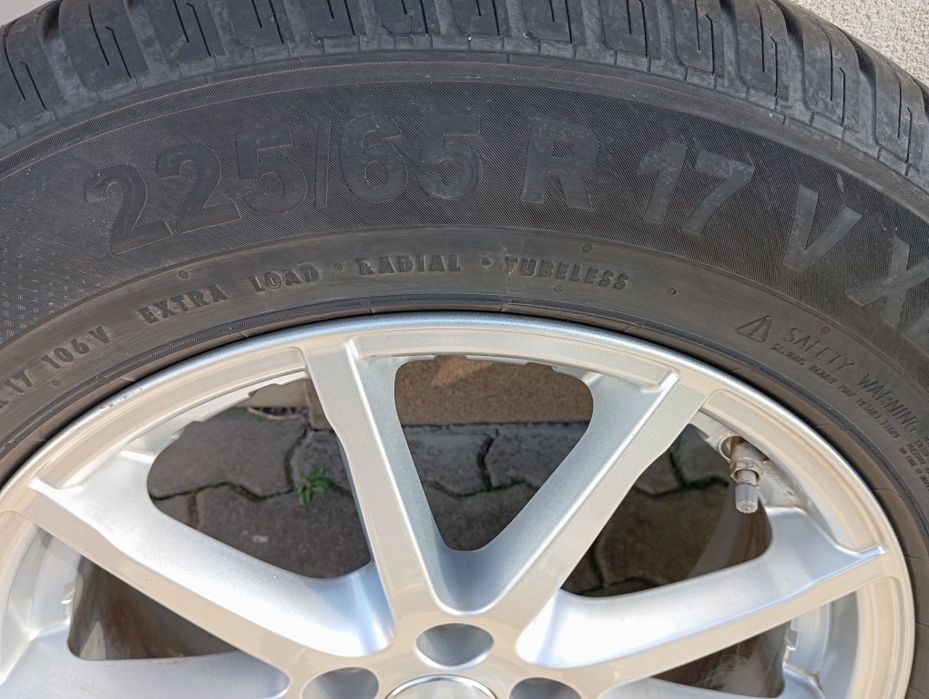 Jante aliaj Range Rover Evoque,17"cu anvelope