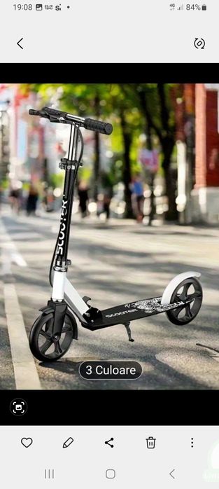 Vand trotineta nonelectica pliabila