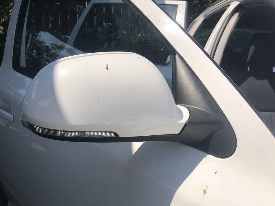 Usa portiera dreapta alb Skoda Octavia 2 facelift 1.6 BSE oglinda 2010