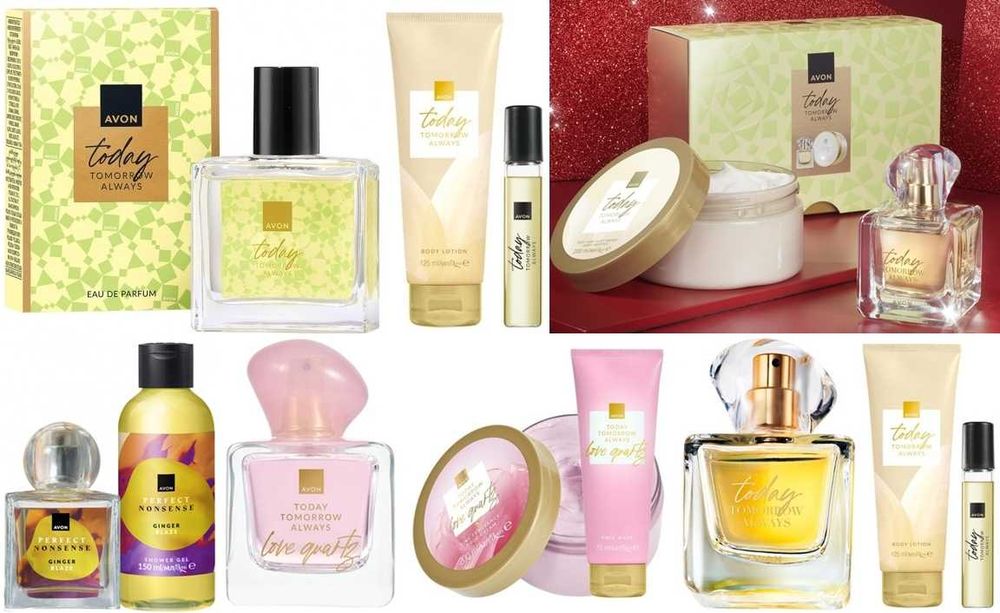 Дамски тоалетни води и парфюми от Avon, Oriflame