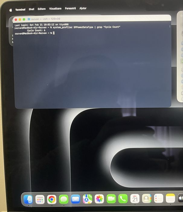 MacBook Air 15” M4, 16GB RAM, 256GB