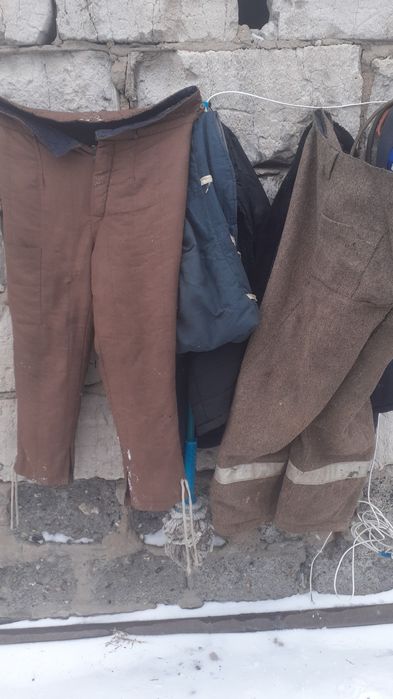 Рабочий штаны бесплатно мал размер ватники