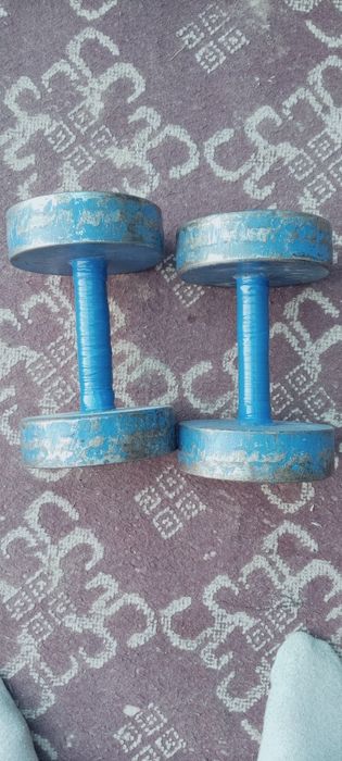 Gantel 10 kilolik 2 ta