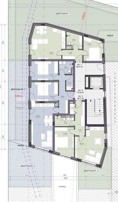 Тристаен апартамент в кв. Горна Баня! Страхотна гледка към Витоша!