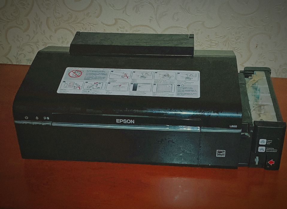 Цветной принтер EPSON L800