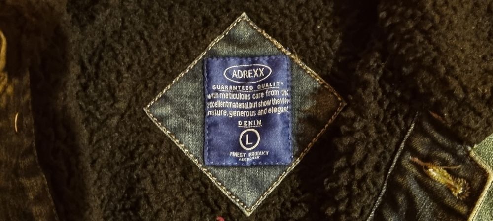 Geacă blugi îmblănită măr. 170