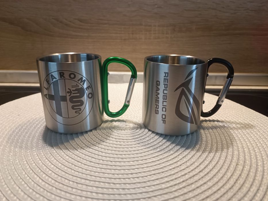 Чаша - метално канче с текст по избор