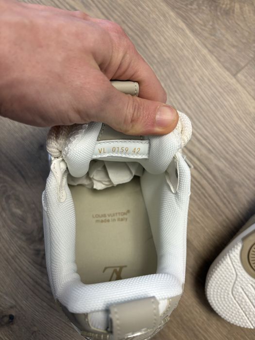 LV Louis Vuitton Skate Crem