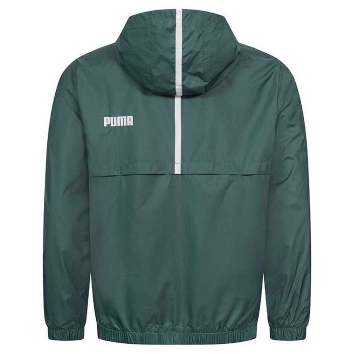 Мъжко яке PUMA Windbreaker, сиво-зелено, S размер