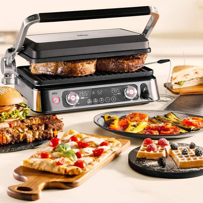 BRAUN MULTIGRILL 9 PRO контактна скара , барбекю , фурна , плочи