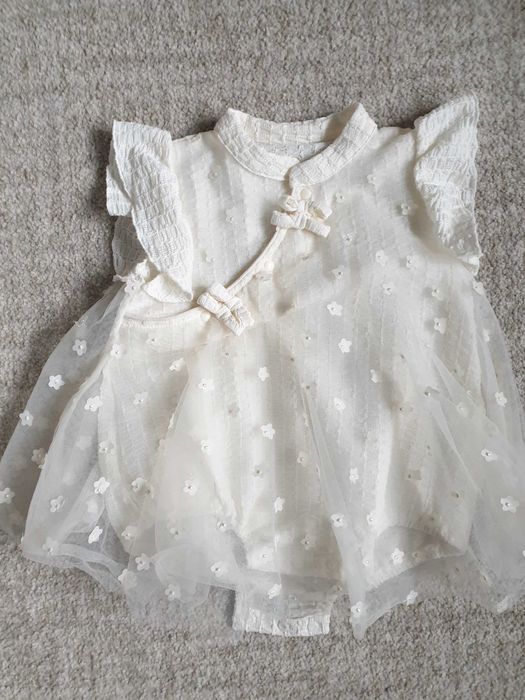 Платье-боди на малышку