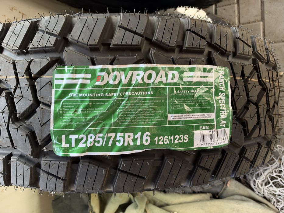 Новые шины 285/75 R16 — Алматы