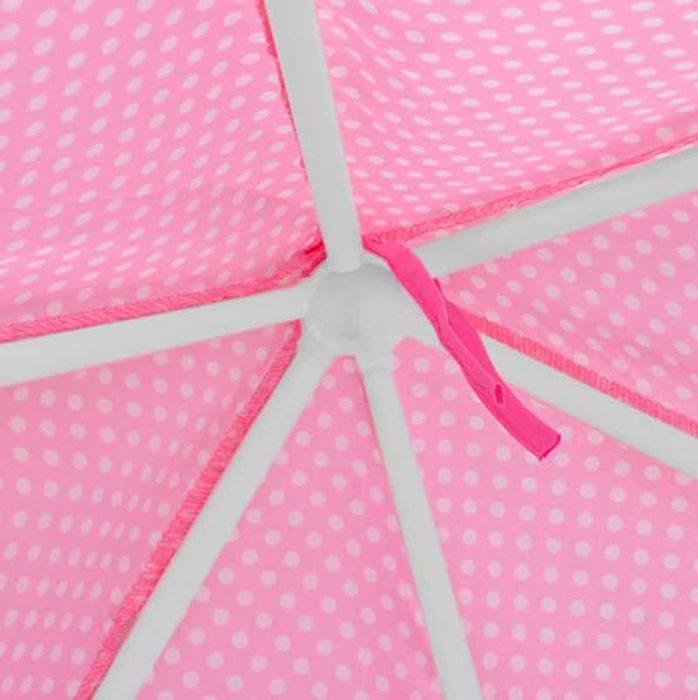 Детска Шатра палатка къщичка PALACE Розова 135 x 135x 140см