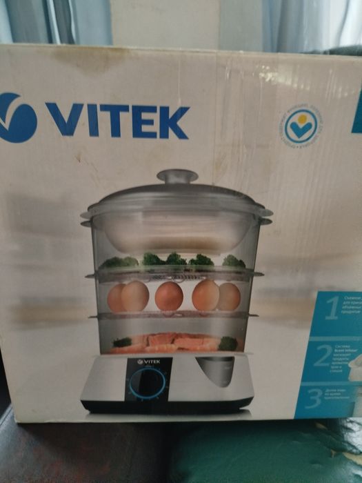 Пароварка Vitek абсолютно новая