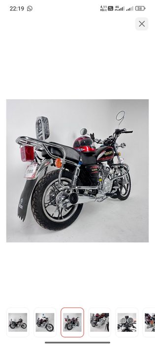 Продам новый мотоцикл 200 куб