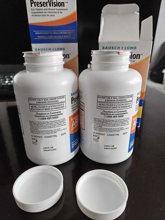 Suplimente vitamine ochi / vedere, degenerescenta maculara, AREDS2