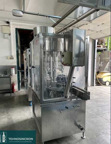 Linie de imbuteliat - AUTOMATA - Umplere/Dopuire/Etichetare/Capisonare