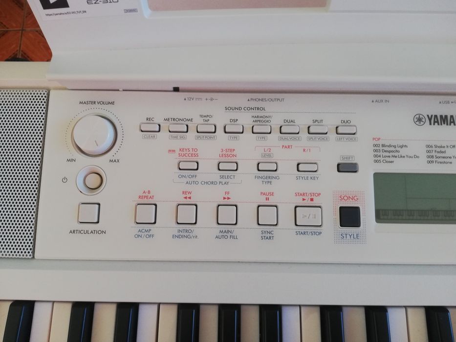 Vand orga Yamaha EZ-310