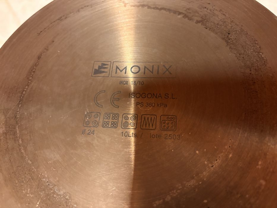 MONIX Тенджера под налягане “CLASSICA“ - 10 л.