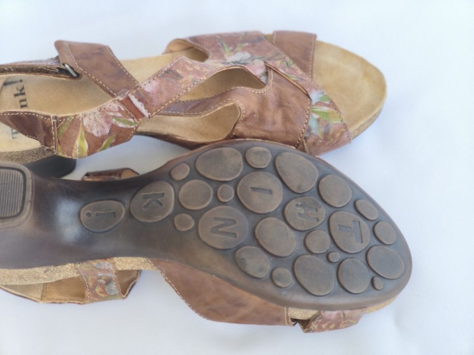 Think, нови сандали естествена кожа, номер 39