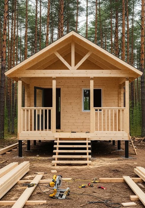 Vindem cabane din lemn