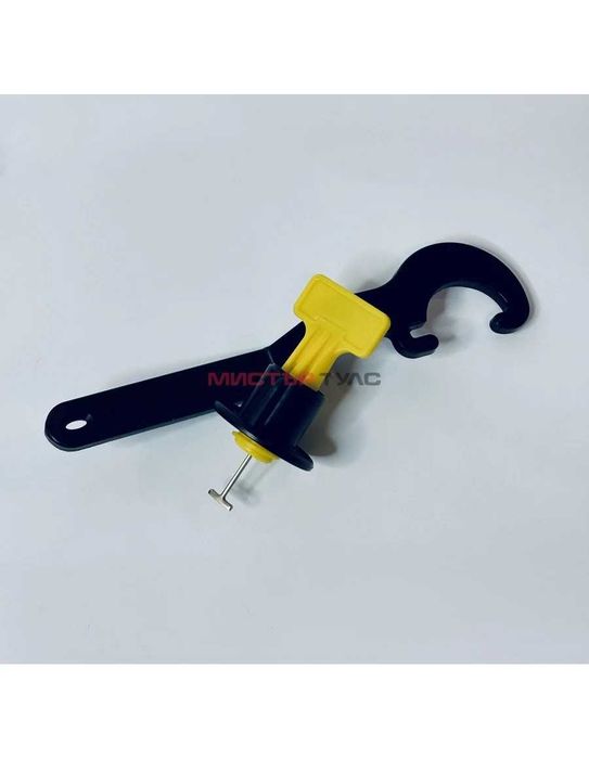 Система за нивелиране на плочки – 50 броя, жълто/черна, кръгла