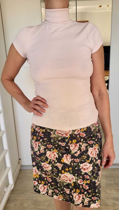 Fusta midi, dreapta, inflorata 38-40, Peek&Cloppenburg