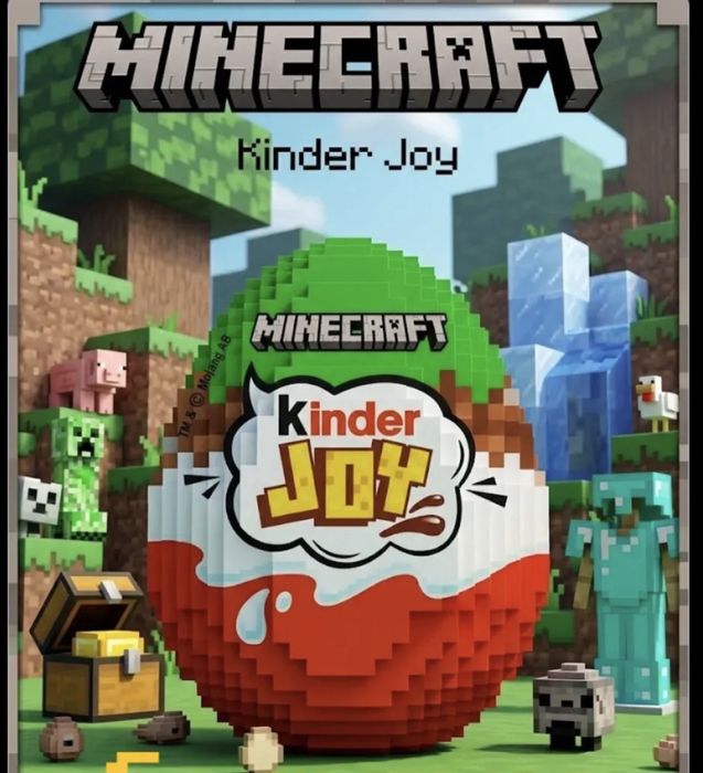 Киндер джой майнкрафт