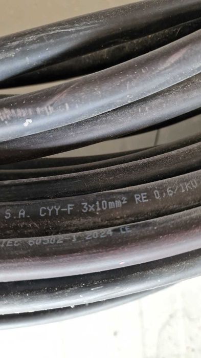 50 m Cablul CYY-F 3x10 mm