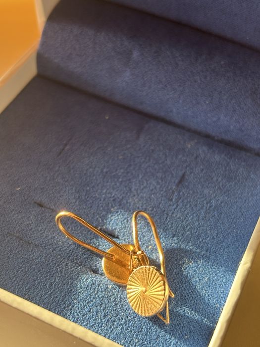 Золотые сережки