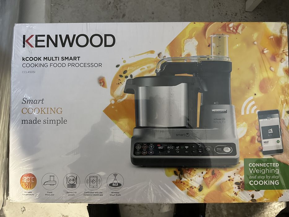 Robot de bucatarie Kenwood cu functia de gatire kCook multi smart