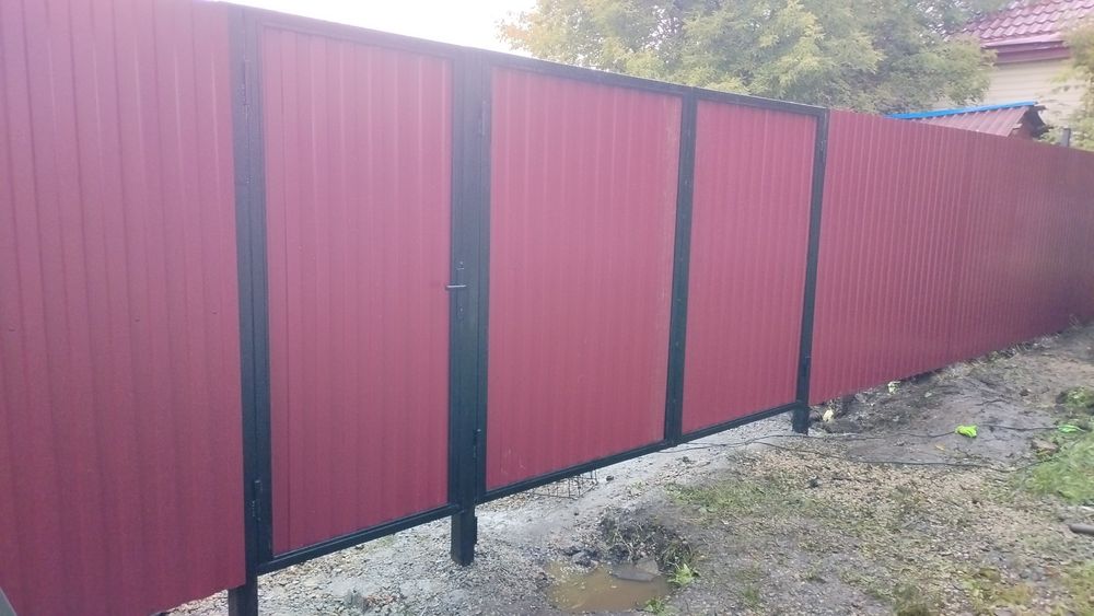 Изготовление заборов, ворот