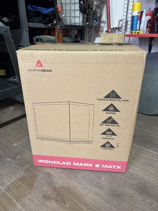Carcasa ALPHAGEAR Ironclad mark 2 ARGB black
