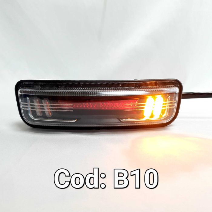 Lampă Stop LED Universală 48-60V cu Semnalizare, Frână și Poziție pentru CityCoco și Scutere Electrice – B10