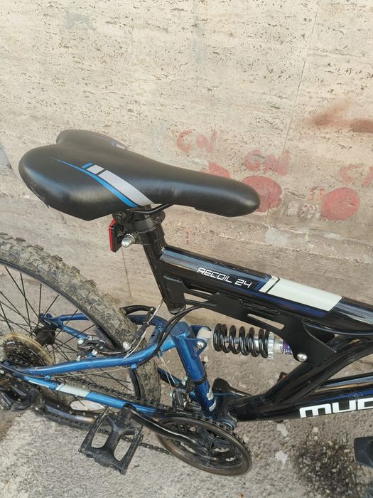 Bicicleta full suspension muddyfox transmisie 3x6
