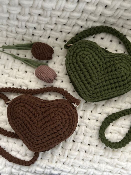 Ръчно изработени чанти висококачествена текстилна прежда