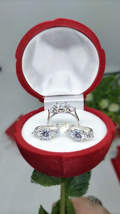 Комплект. Серебро 925 пробы.