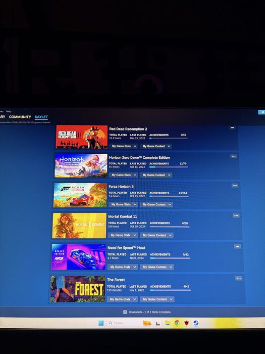 продам стим аккаунт с разными играми