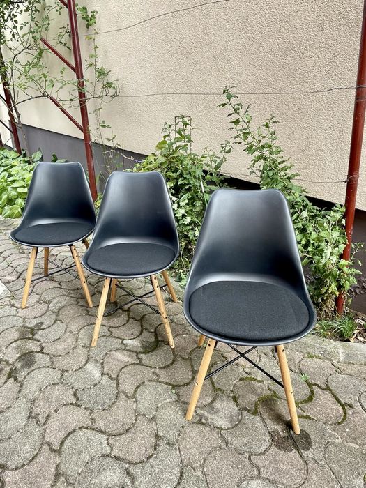 3 Scaune tip scoica - JYSK