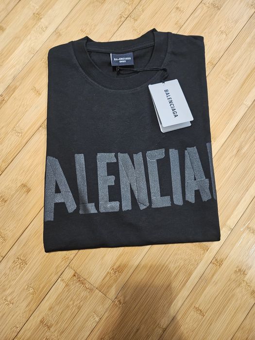 Tricou Balenciaga Negru Nou S-XXL