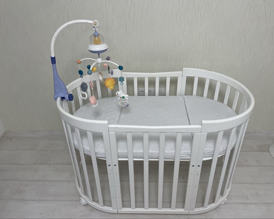 Patut bebe 9 in 1, saltea cocos inclusa (ca si noua)