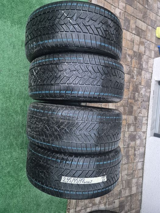 Vând cauciucuri 245/45/18 M+S set complet imp Germania dot 27/2021