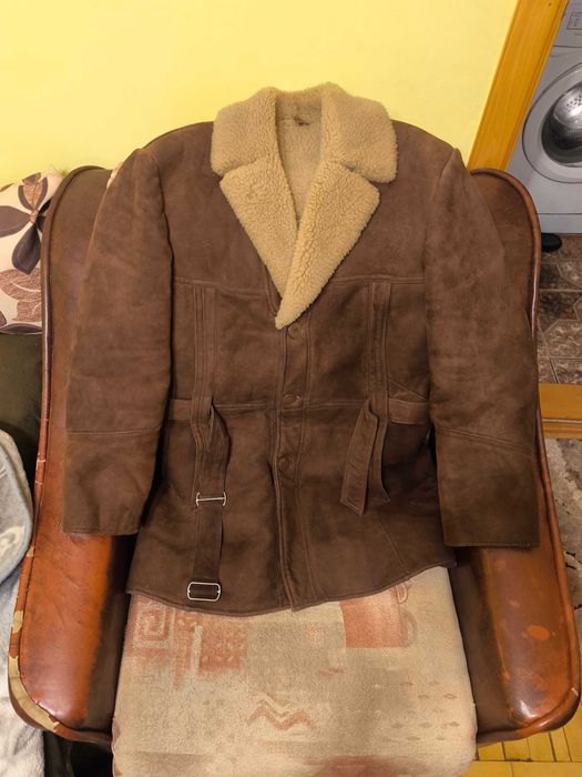 Cojoc barbatesc,piei de oaie