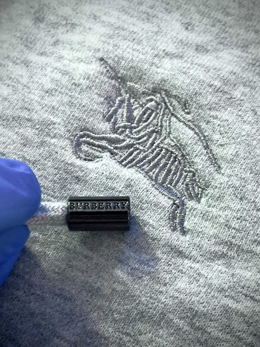 Hanorac Burberry Gray Zip Up