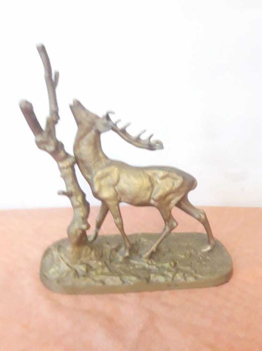 Statuie cerb din aluminium