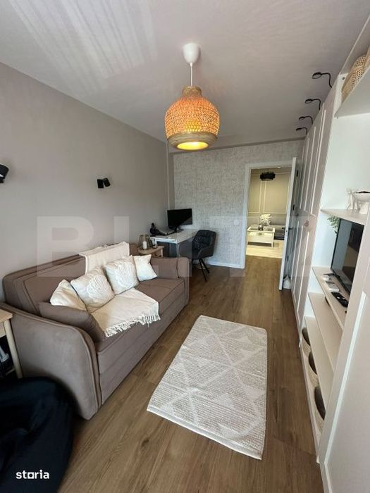Apartament 3 camere lux, 76 mp, 2 bai, terasa si parcare – bloc nou
