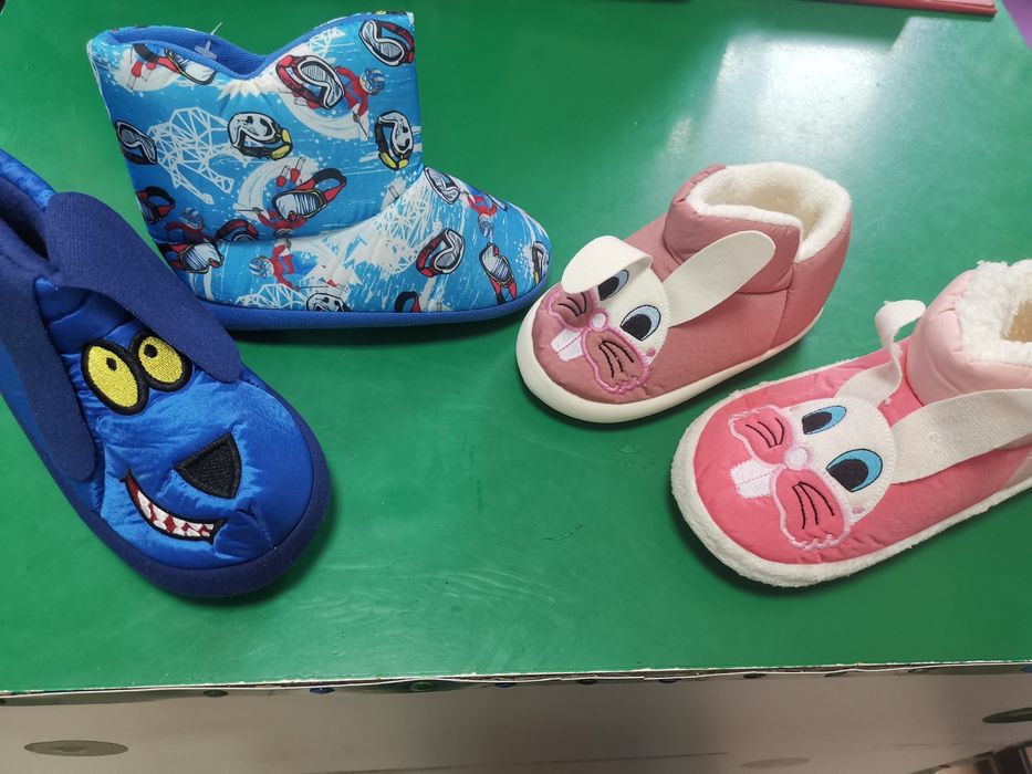 Детски топли турски пантофи-боти