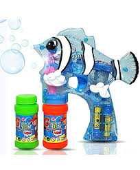 Светещ пистолет за сапунени балони