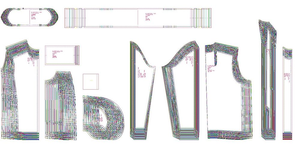 Лекала. Профессиональное изготовление.